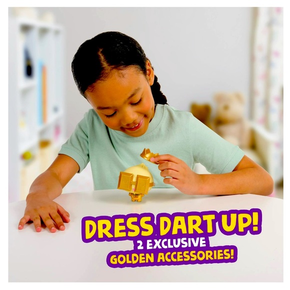 New - My Squishy Little Golden Dumpling - Dart (Gold) - Collectible - Picture 3 of 7